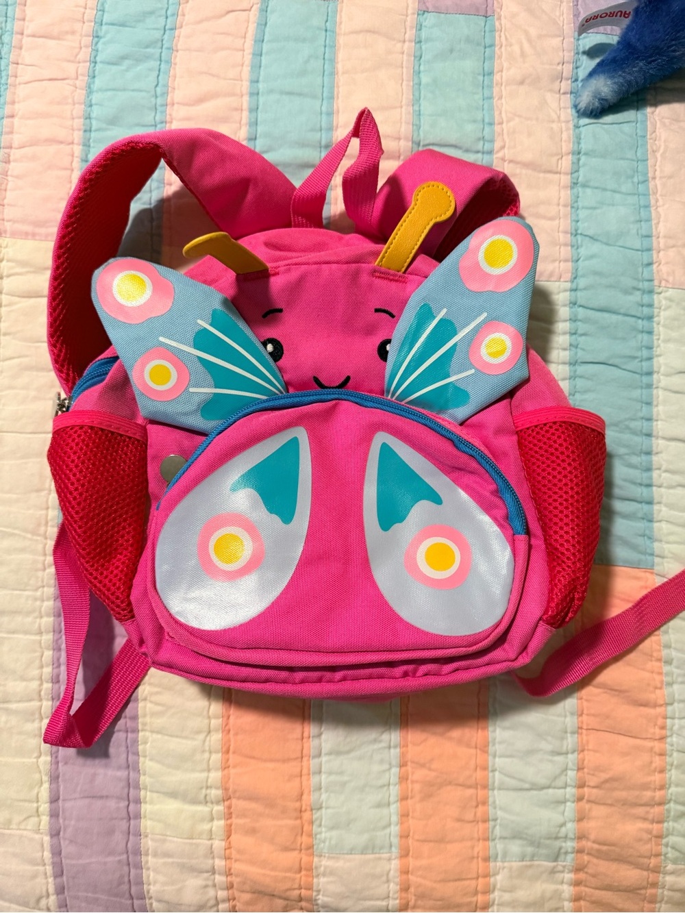 Kids Butterfly Character Backpack - Pink